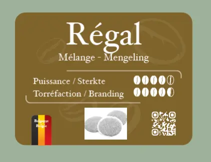 Pads Cafés Regal (18 stuks)