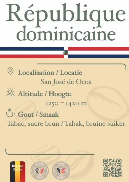Cafés République Dominicaine