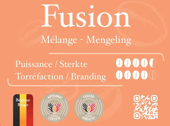 Pads Cafés Fusion (18 pièces)